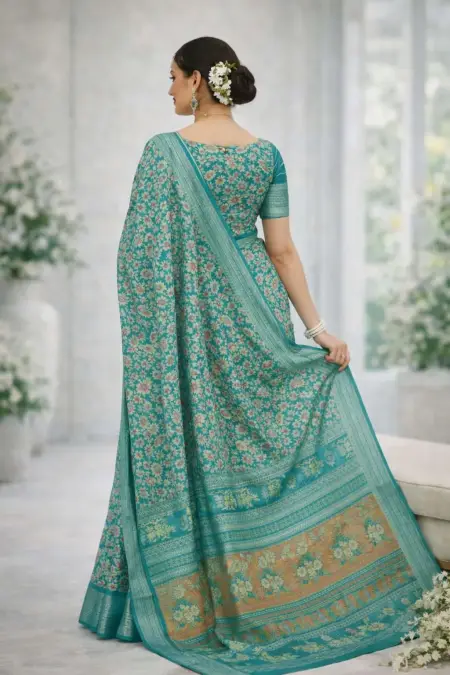 Rama Banarasi Silk Banarasi Saree (Regular Sari) view 2