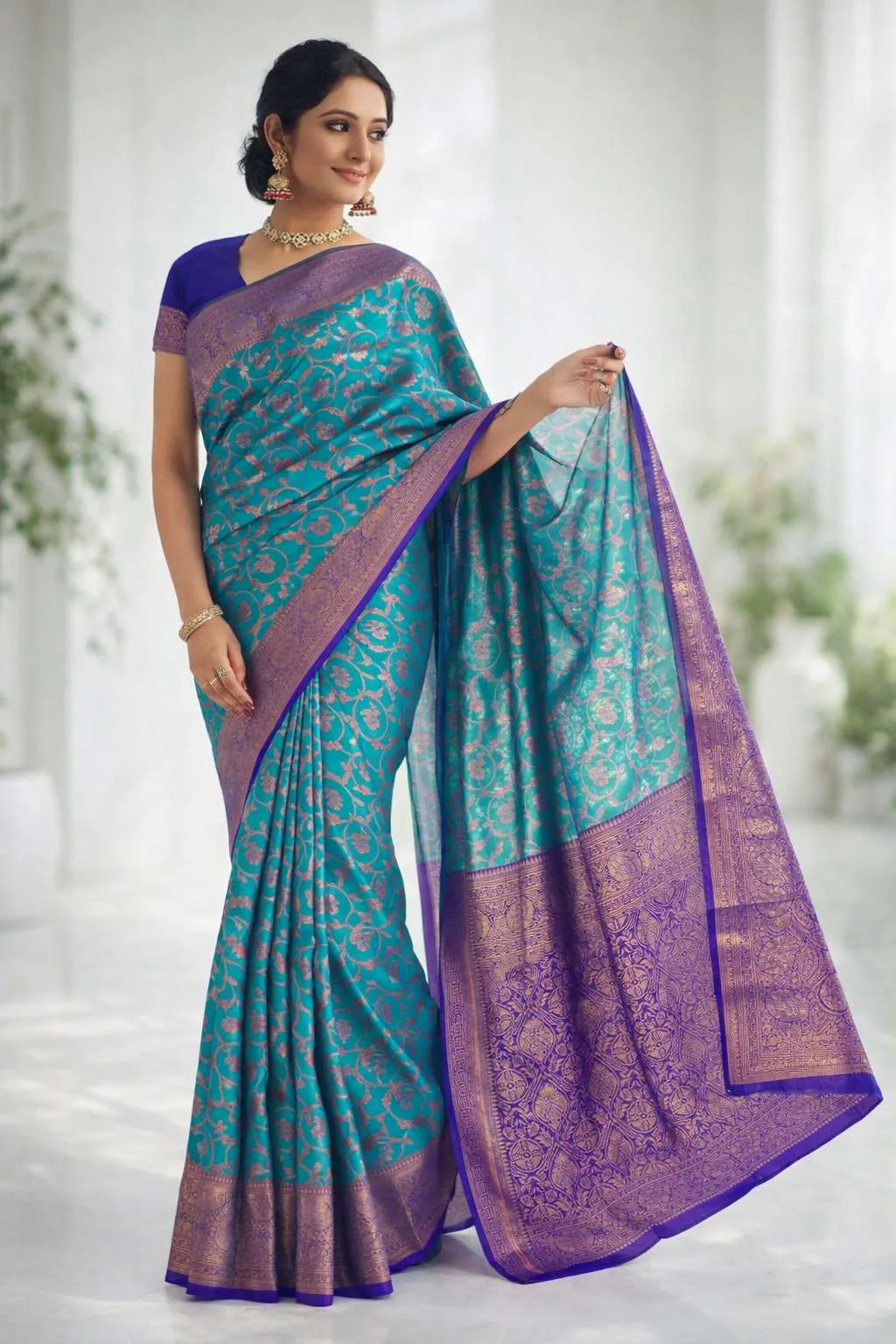 Aqua Blue, Purple