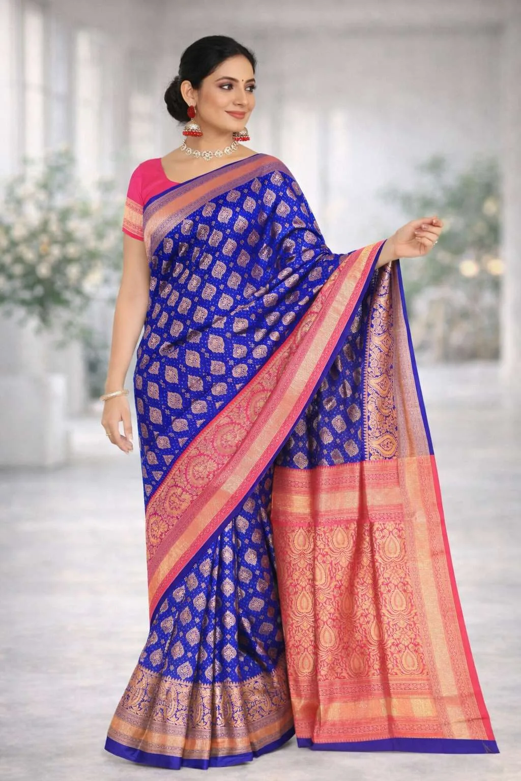 Navy Blue, Pink